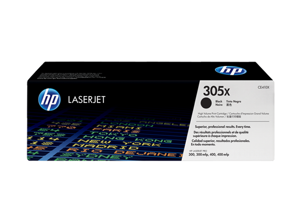 Toner HP 305X sort LaserJetPro 400 color M351 M375 MfP Pro 400 M451 M475 MfP 